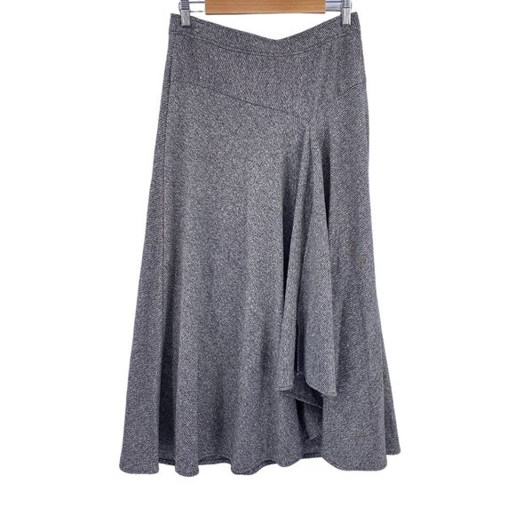 Vintage The Territory Ahead Womens Long Midi Skirt size 8 Wool Silk Blend Preppy - Picture 1 of 11